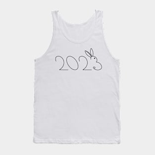 Minimalist 2023 New Year Tank Top